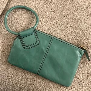 Hobo Sable Wristlet Teal